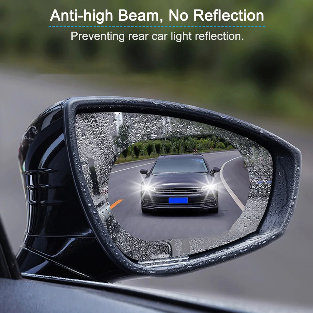 1 пара непромокаемая пленка для зеркал заднего вида водонепроницаемая