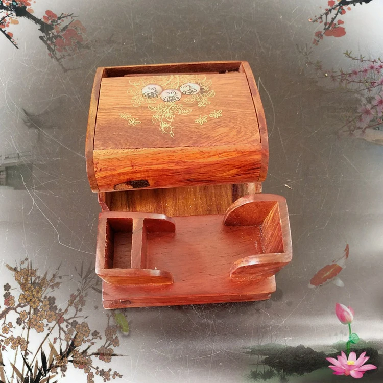 Автоматическая сигаретная коробка, автоматическая сигаретная машина, ручная работа, палисандр, декоративная коробка, автоматические аксессуары для курения