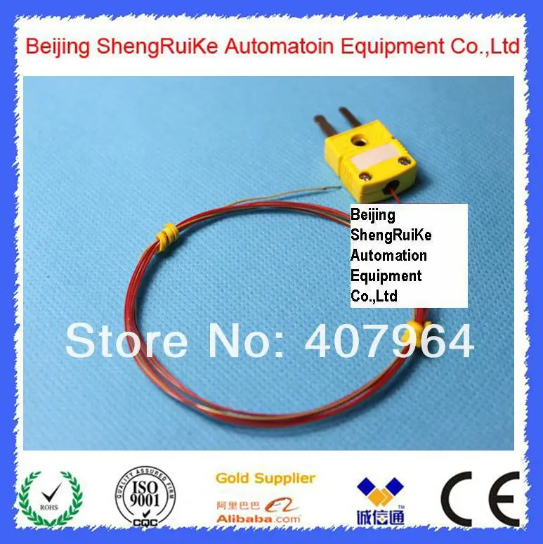 TT K 40 SLE термопары типа с мужской Омега разъем длина 1 м|thermocouple type|type thermocouplek thermocouple |