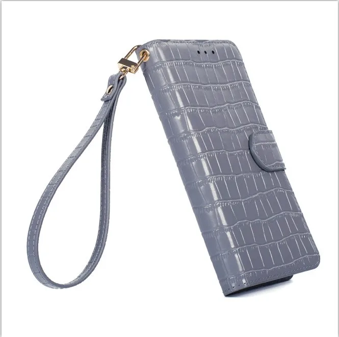Newest popular crocodile pattern leather style for 6.0 inch women mobile phone wallet flip protection case iphone X | Мобильные