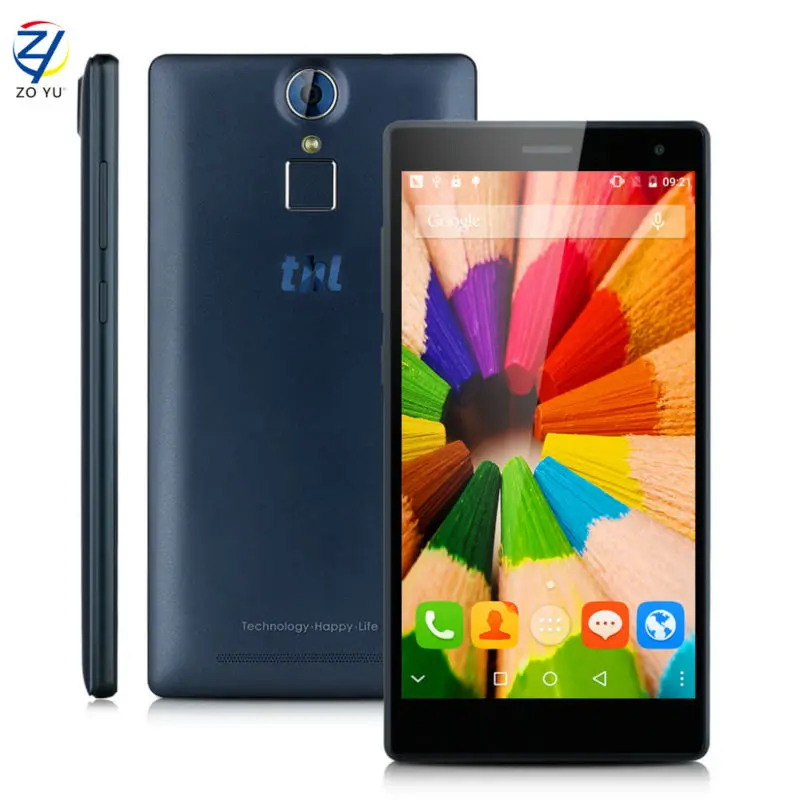 Оригинал THL T7 Android 5.1 MTK6753 смартфон FDD4G Оперативная память 16 г Встроенная 5.5 дюймов HD
