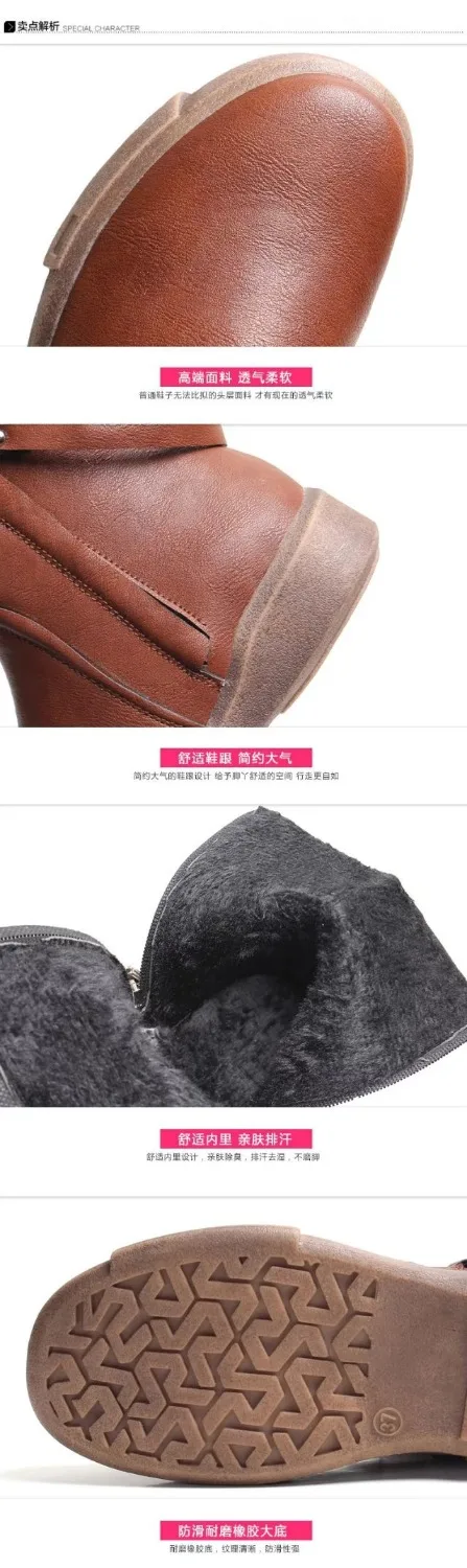 Женские кожаные ботильоны на двойной молнии удобные ботинки Martin плоской подошве