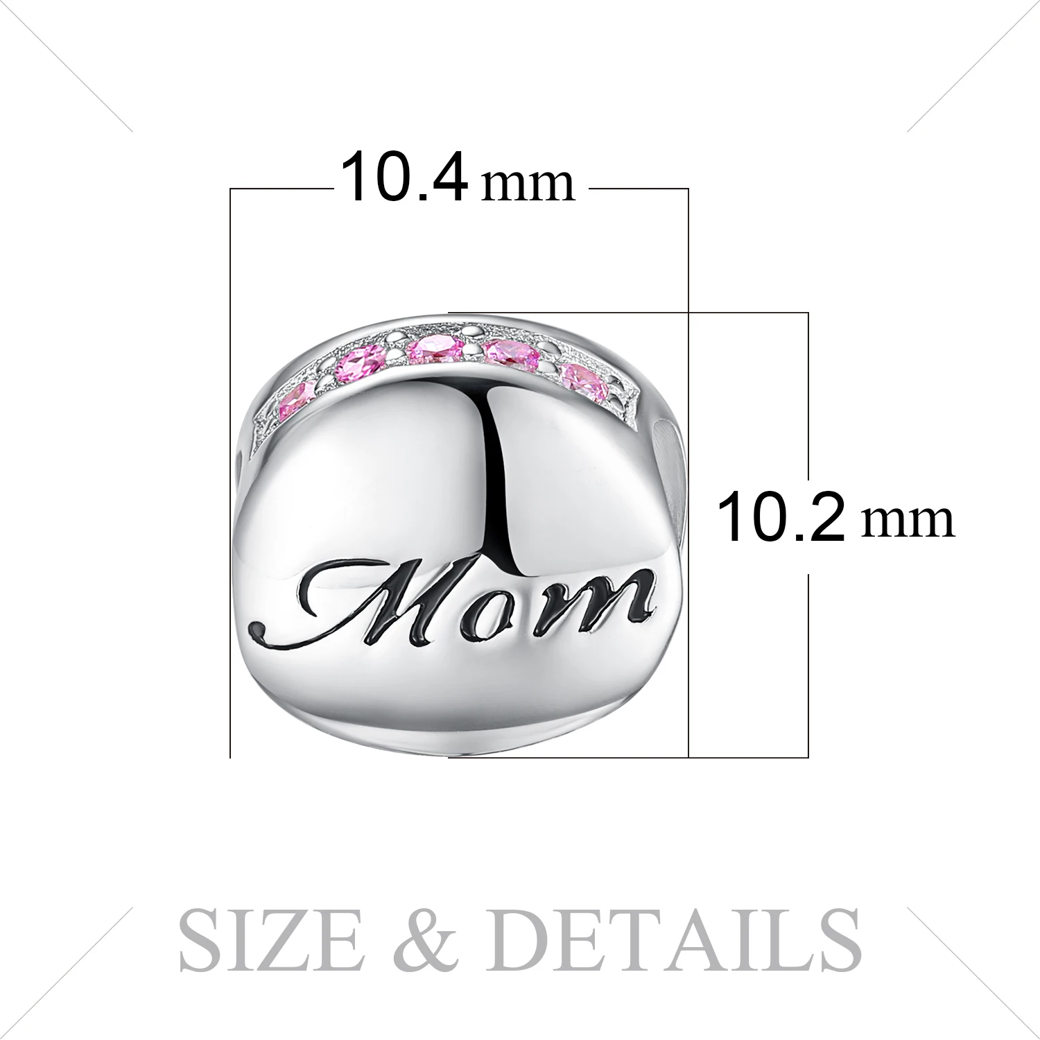 JewelryPalace половина Бесконечность круглый фиолетовый кубический циркон ожерелье из