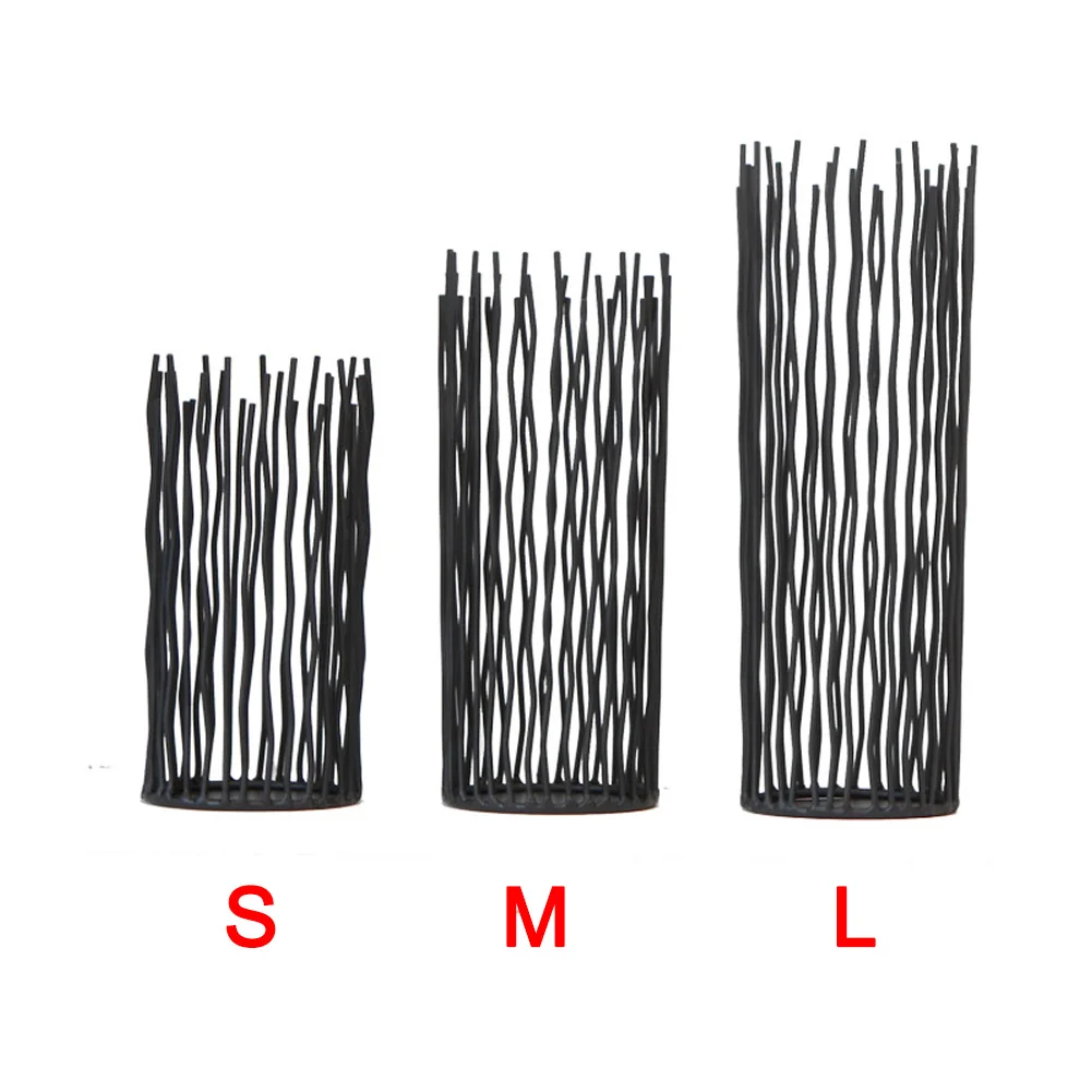 Подсвечник МЕТАЛЛИЧЕСКАЯ ВОЛНА гладить структура Desktop Романтические свадебные бар украшения Винтаж стенд