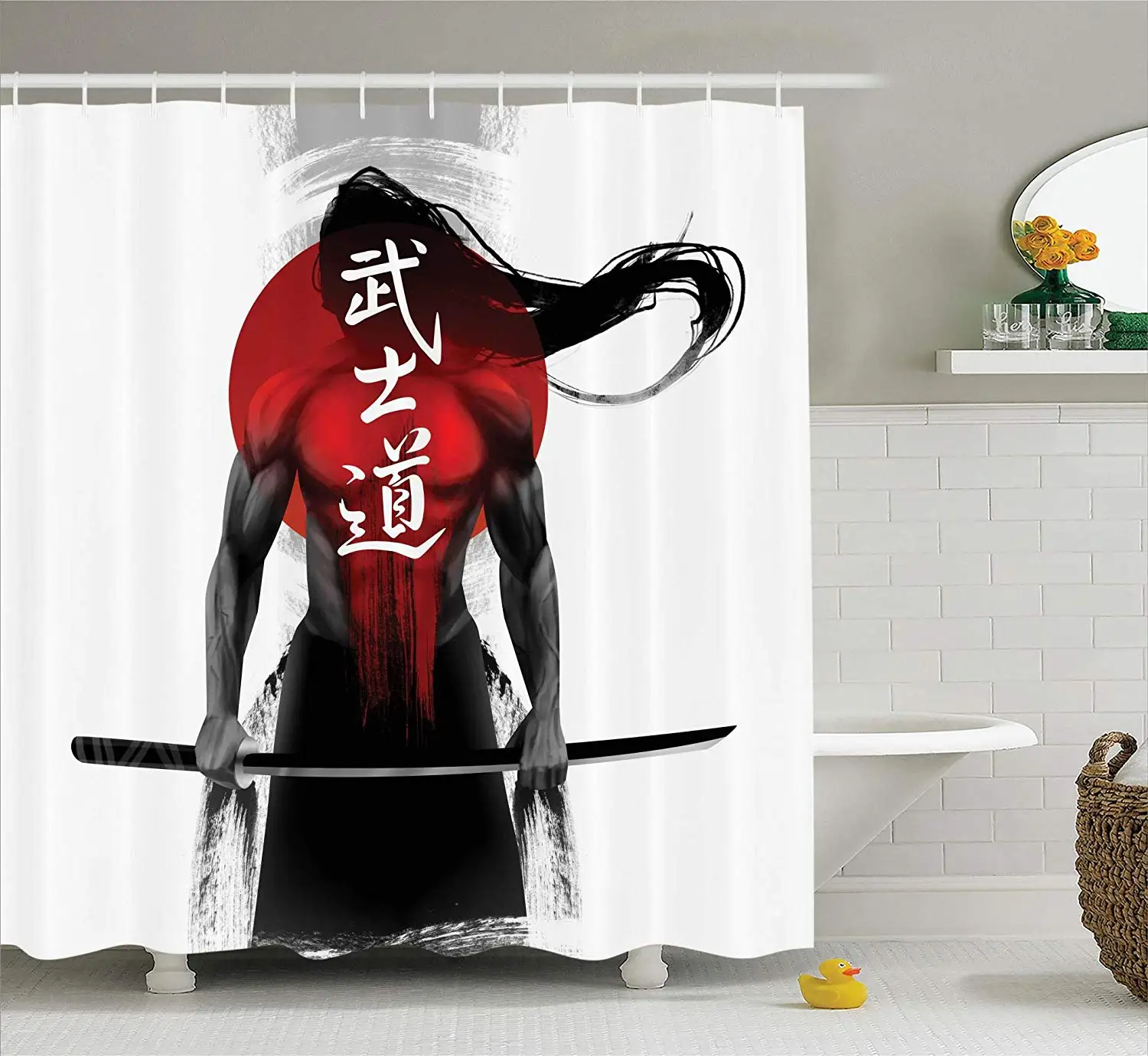 Японский Декор Коллекция самурайский воин рисунок Ronin Япония коренной войны