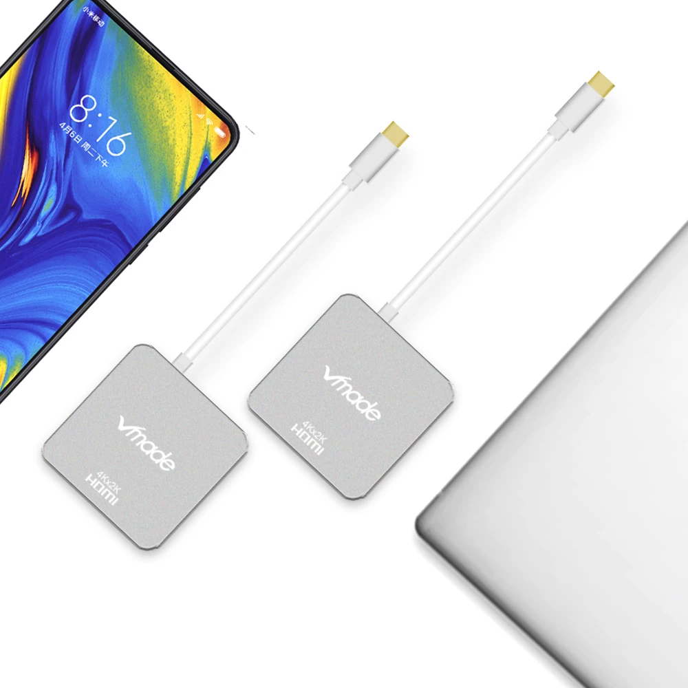 Адаптер type-C к HDMI цифровой кабель 1080p аудио конвертер USBC 3 0 тип-c для huawei телефон