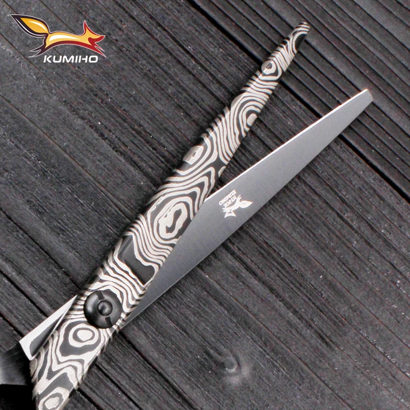 KUMIHO DMS-60 японские ножницы из нержавеющей стали 440C 6 дюймов для стрижки волос и