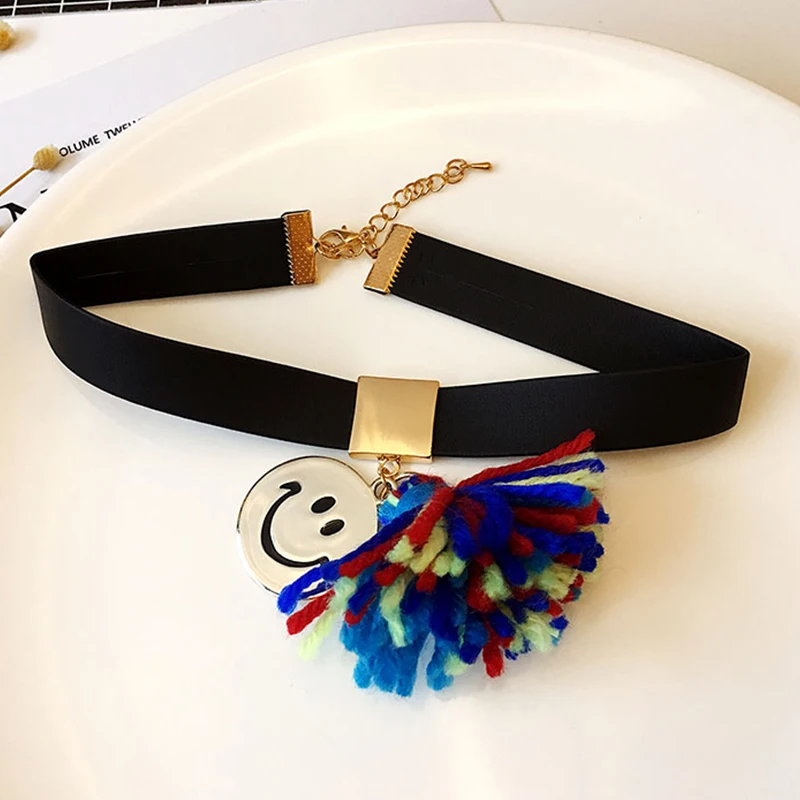 2018 New Fashion Choker Necklace For Women Black Ribbon strip Collar Party Jewelry Neck accessories Girls Punk Charming chokers | Украшения