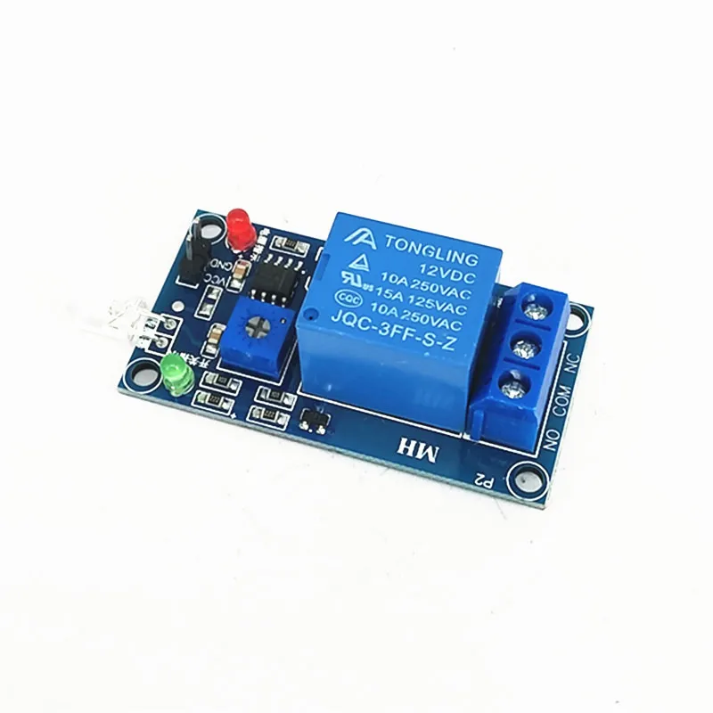 12 В Фоточувствительный диодный релейный модуль оптического управления