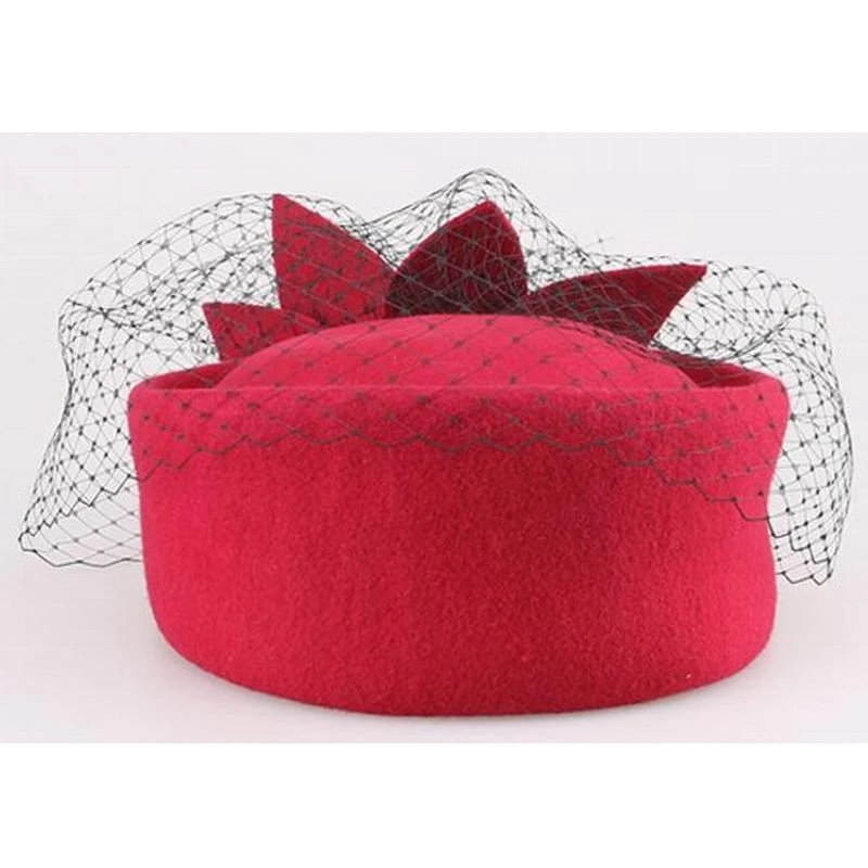 Женская фетровая шляпа-Таблетка | Аксессуары для одежды