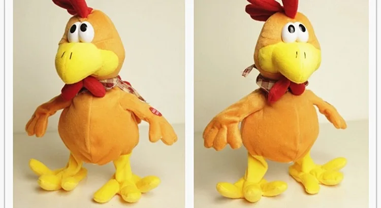 2017 электрическая ходьба Iinteractive музыка Интеллектуальный Cuckoo курица утка дети