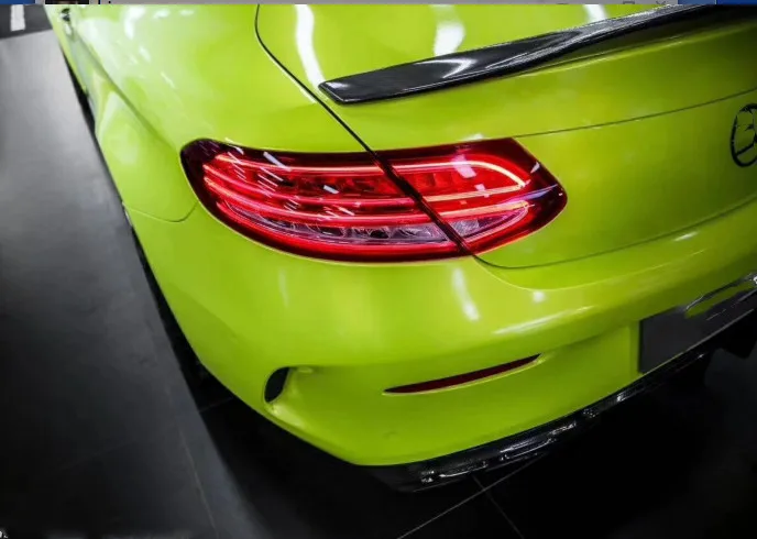 Спойлер PSM для Benz C class 2door coupe C205 углеродный материал спойлер на крыло автомобиля