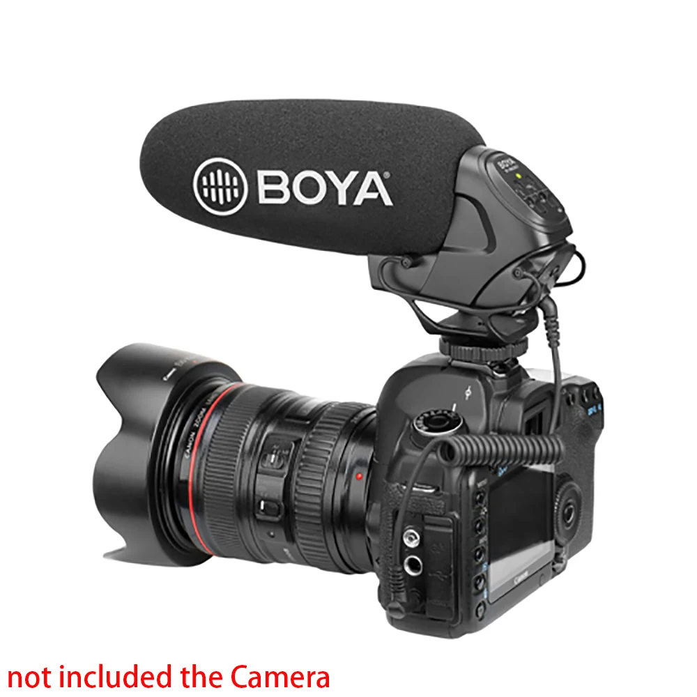 BOYA BY-BM3031 конденсаторный микрофон на камеру запись студия Профессиональный 3,5 мм проводной для камеры Nikon Youtube Студийный микрофон