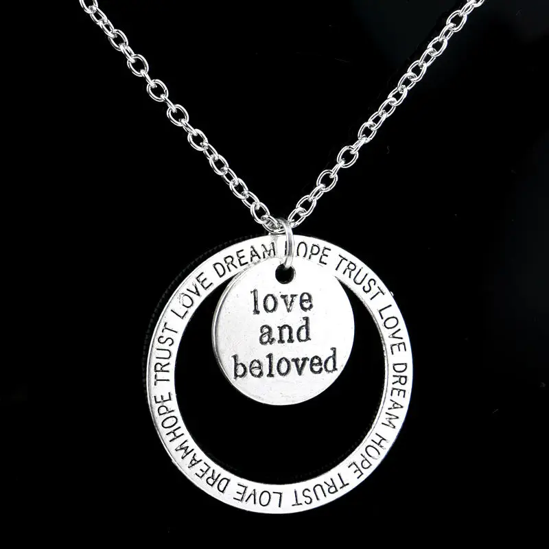 Ожерелье с кулоном в виде дерева мудрости любимого никогда не сдавайся семейные