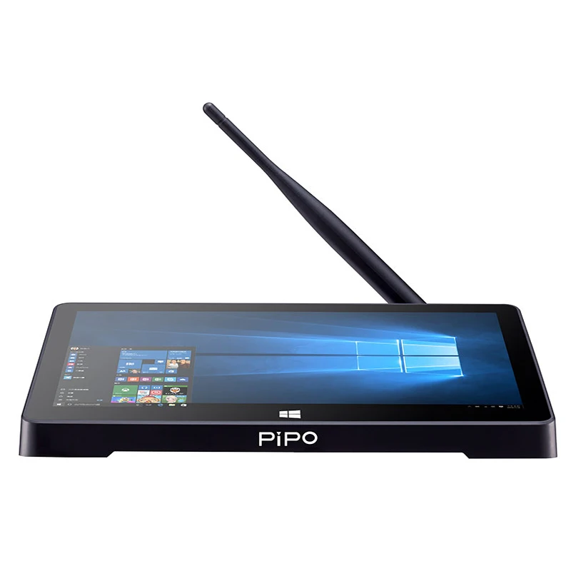 Big Sale Pipo X9S Intel Cherry trail Z8350 Quad Core Mini PC Windows10+Android 4G RAM 64G EMMC IPS Screen tv box computer