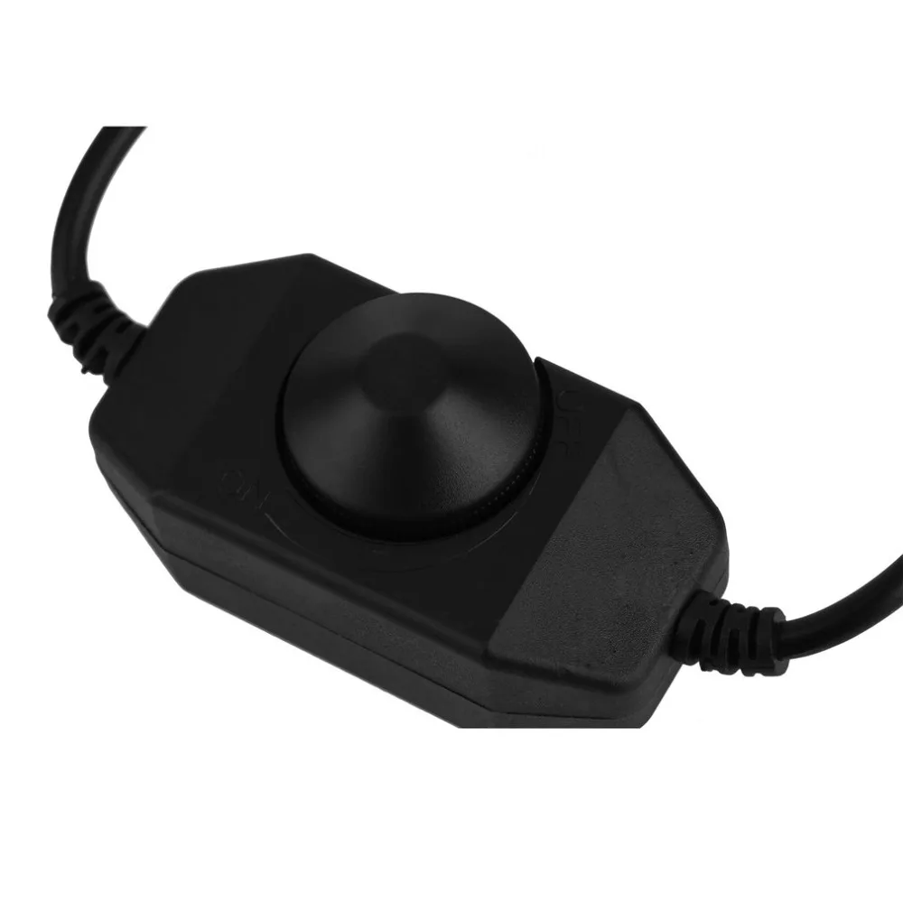 Черный ручной Диммер Яркость к DC12V 24V адаптеры светодио дный один цвет полосы