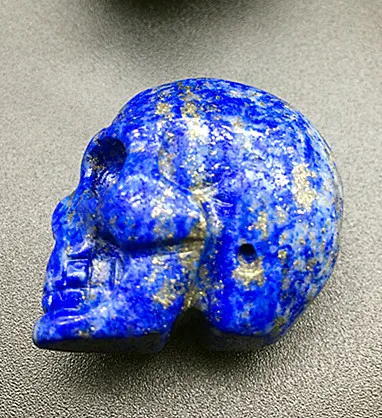 1 шт. череп из натурального кварцевого кристалла цианита | Дом и сад