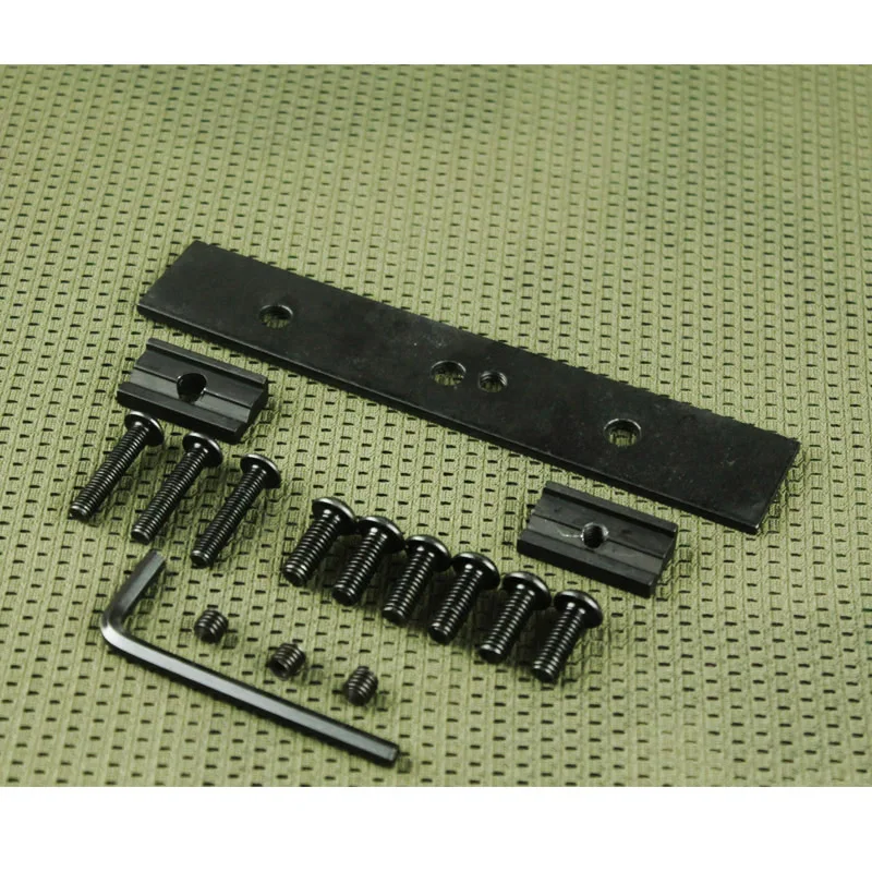 Тактическая направляющая M249 верхняя и нижняя направляющие для прицела система