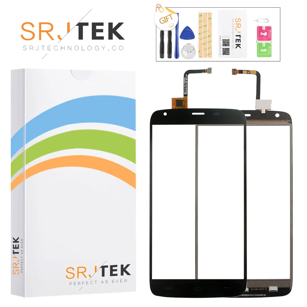 

Touchscreen 5.5 INCH For Doogee T6 / T6 Pro Glass Capacitive Sensor Touch Screen Panel with Logo Repair Replacement Parts