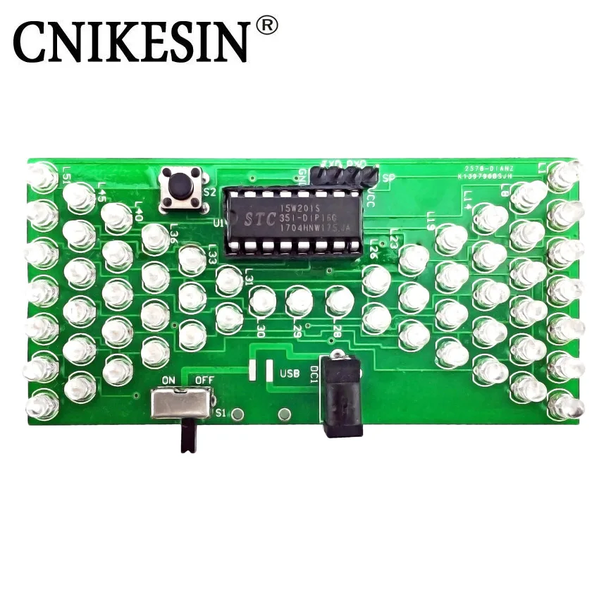 Cnikesin 57led электронный песочные часы для поделок Наборы Забавный Электрические