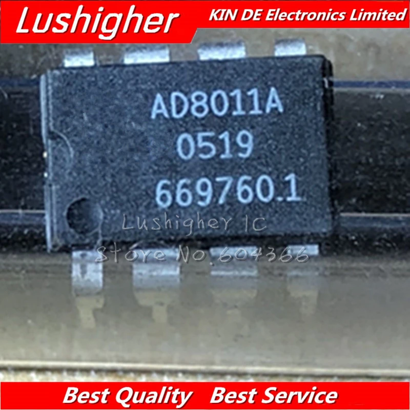 10 шт. AD8011AN DIP AD8011 DIP8 AD8011A|Интегральные схемы| |