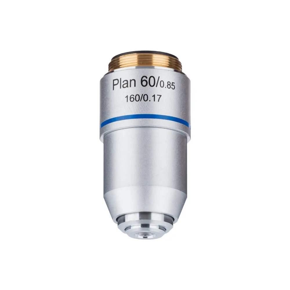 AmScope 60X ПЛАН Ахроматический составной Микроскоп объектива PA60X V300|Детали и