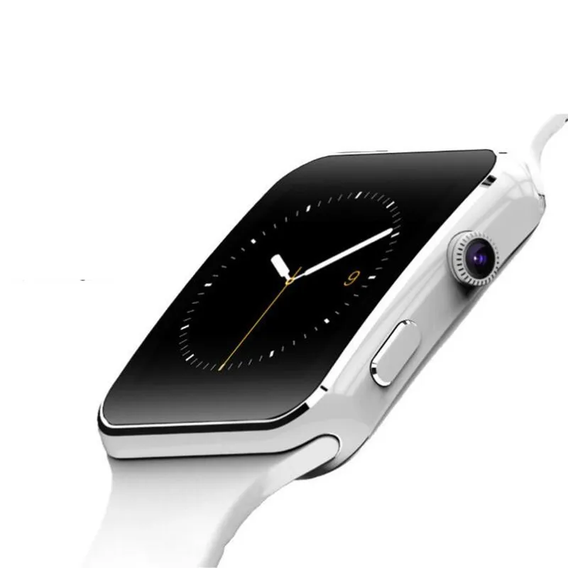 Bluetooth Смарт-часы X6 спортивные Шагомер Smartwatch с камерой поддержка sim-карты Whatsapp Facebook