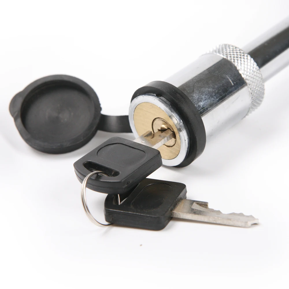 

5/8" Locking Hitch Pin with 2 Keys Of Truck Trailer Arm Bolt Towing & Hauling