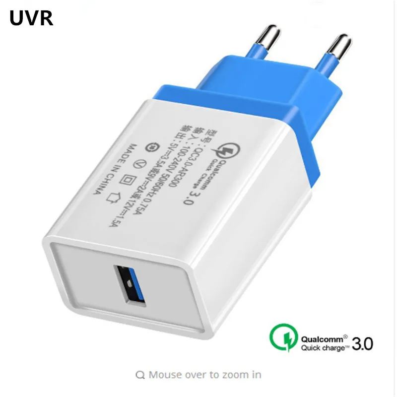Зарядное устройство USB Quick charge 3 0 для apple iphone 7 8 6 6s x ipad EU адаптер питания Зарядка
