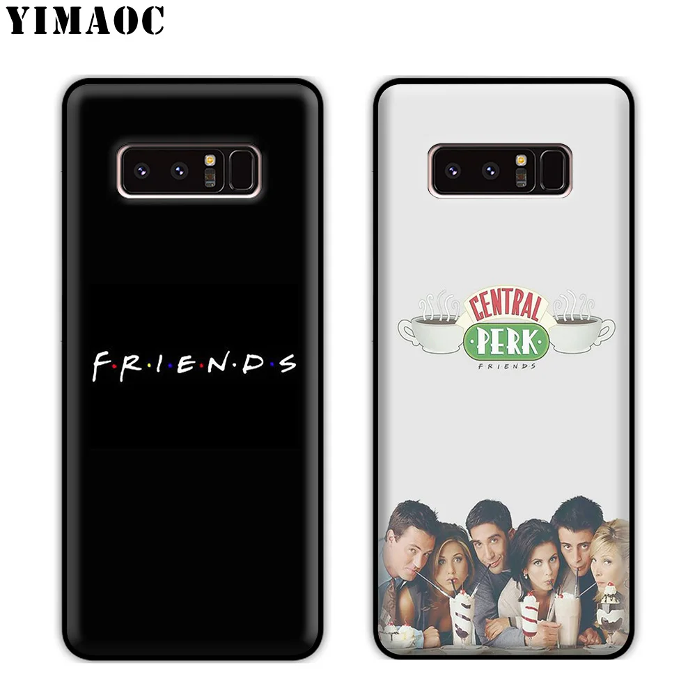 YIMAOC Friends Tv Show Funny Soft Silicone Case for Samsung Galaxy S10 S10e S9 S8 Plus S7 S6 Edge J6 Cover |