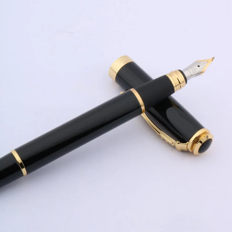 Jinhao 500 черный золотой 1 0 отделка перо для каллиграфии авторучка | Канцтовары офиса