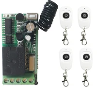 mini wireless rf remote control light switch 10a relay output radio dc 12v 1 ch channel 1ch receiver module transmitter