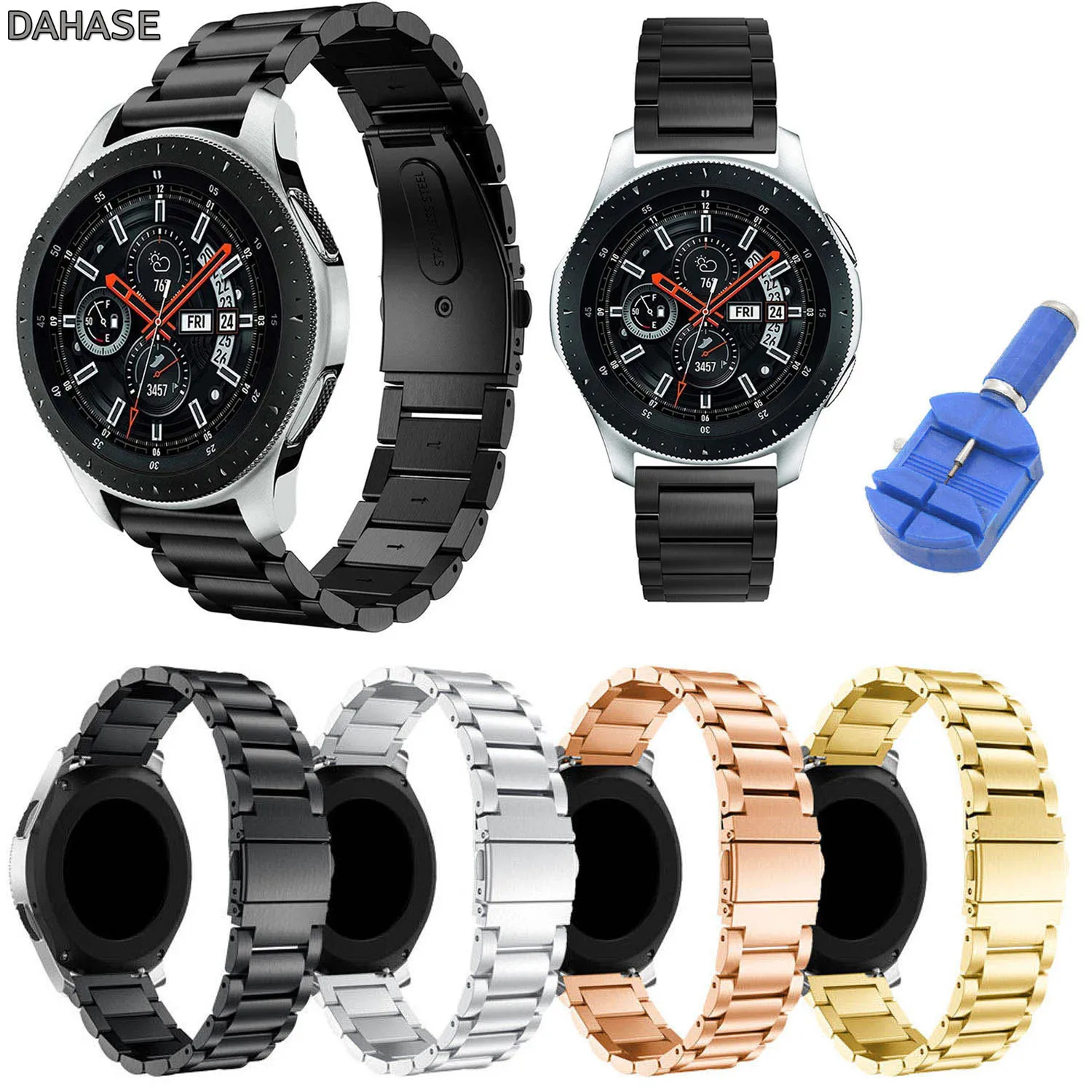 

Браслет из нержавеющей стали для смарт-часов Samsung Galaxy Watch 46 мм