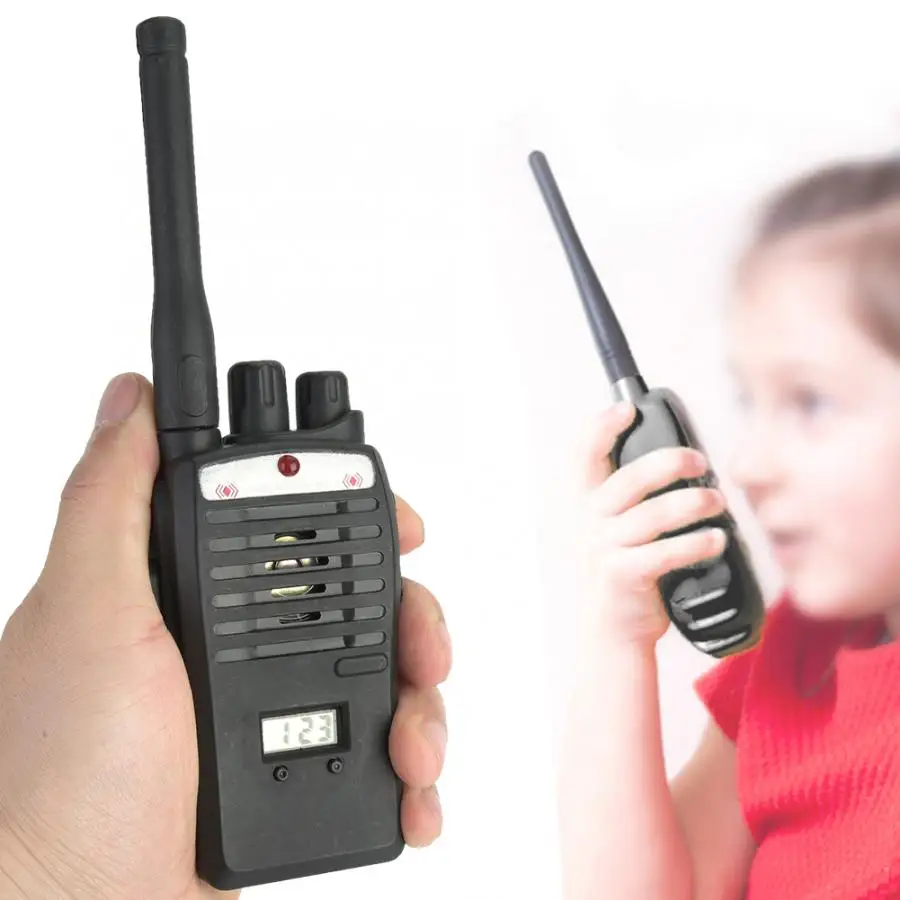 Interphone 2 шт./лот 2-Way Радио Walkie Talkie игрушки мини ручной Дети Электронная развивающая игрушка игрушки для детей