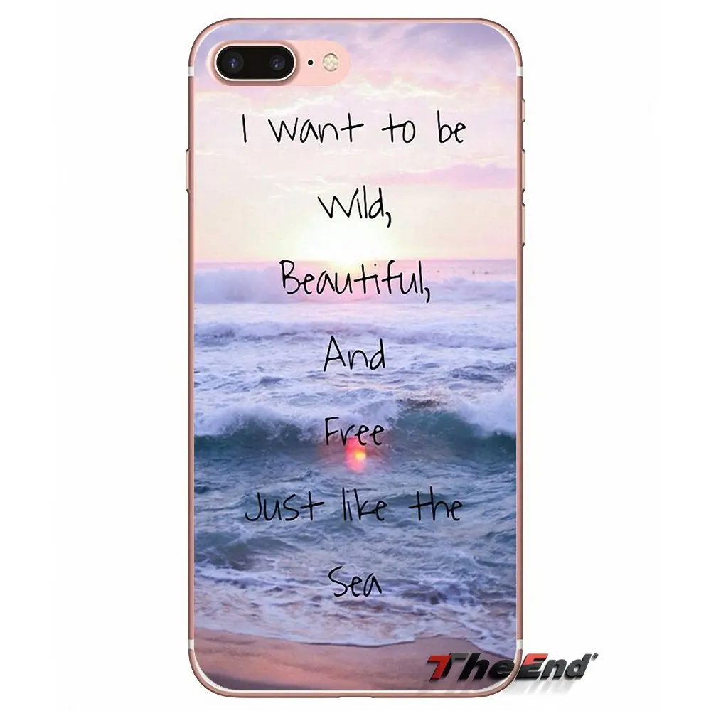 For Samsung Galaxy S2 S3 S4 S5 MINI S6 S7 edge S8 S9 Plus Note 2 3 4 5 8 Coque Fundas Summer Beach Starfish Surfing Girls Case | Мобильные