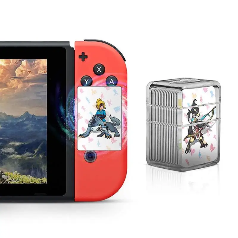 VKTECH 22 шт. NTAG215 NFC тег игровые карты для amiibo игра Легенда о Зельде дыхание диких мини-карты для Kind переключатель NS