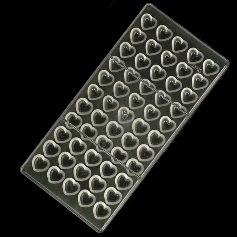 Форма для конфет в форме сердца форма шоколада из поликарбоната пудинга