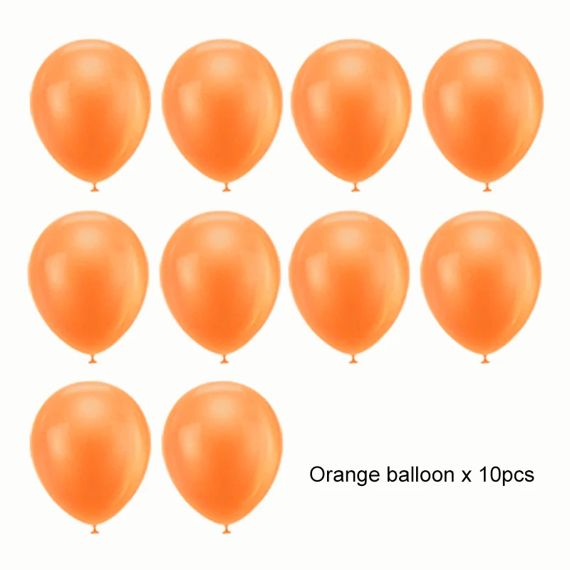 orange-balloon Деревянные вечерние украшения картонные джунгли сафари животные вечерние одноразовые столовые приборы дети ребенок счастливый день рождения, мероприятие, вечеринка поставки - Цвет: orange-balloon