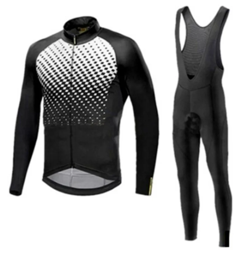 2018 mavic Pro Team с длинным рукавом осень трикотаж Ropa Ciclismo uniformes дышащий MTB Велосипедный