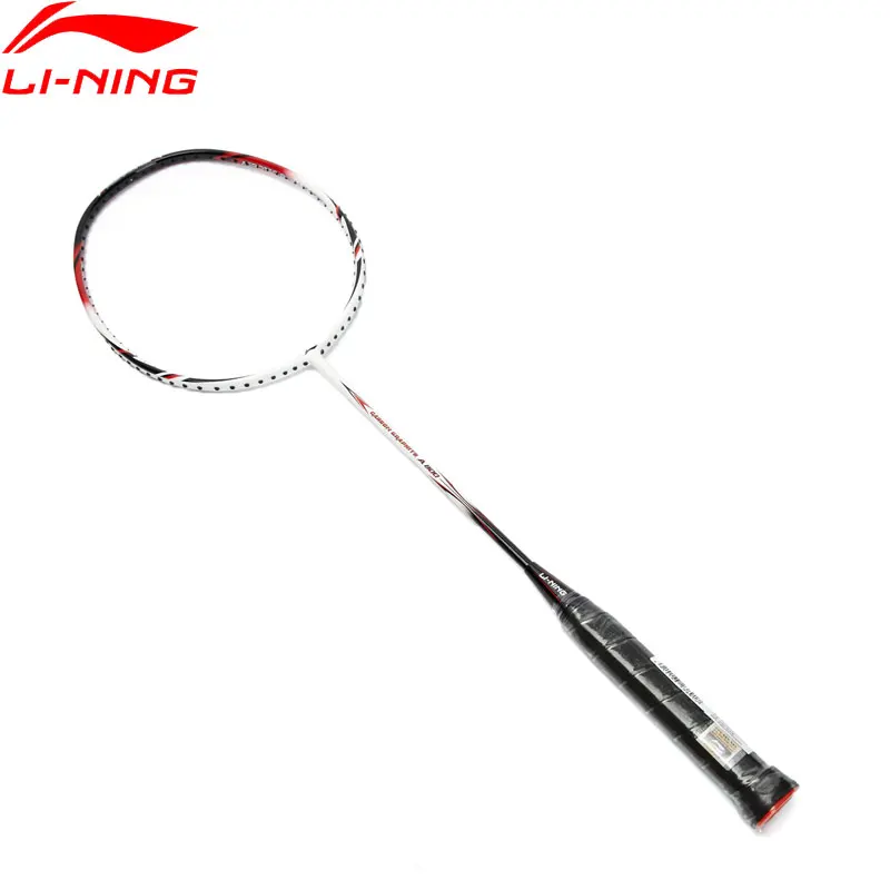 Li-Ning A800 ракетка для бадминтона, полностью углеродный контроль, без шнуровки, базовая модель, подкладка, прочные, одиночные спортивные ракетки AYPG356 ZYF163