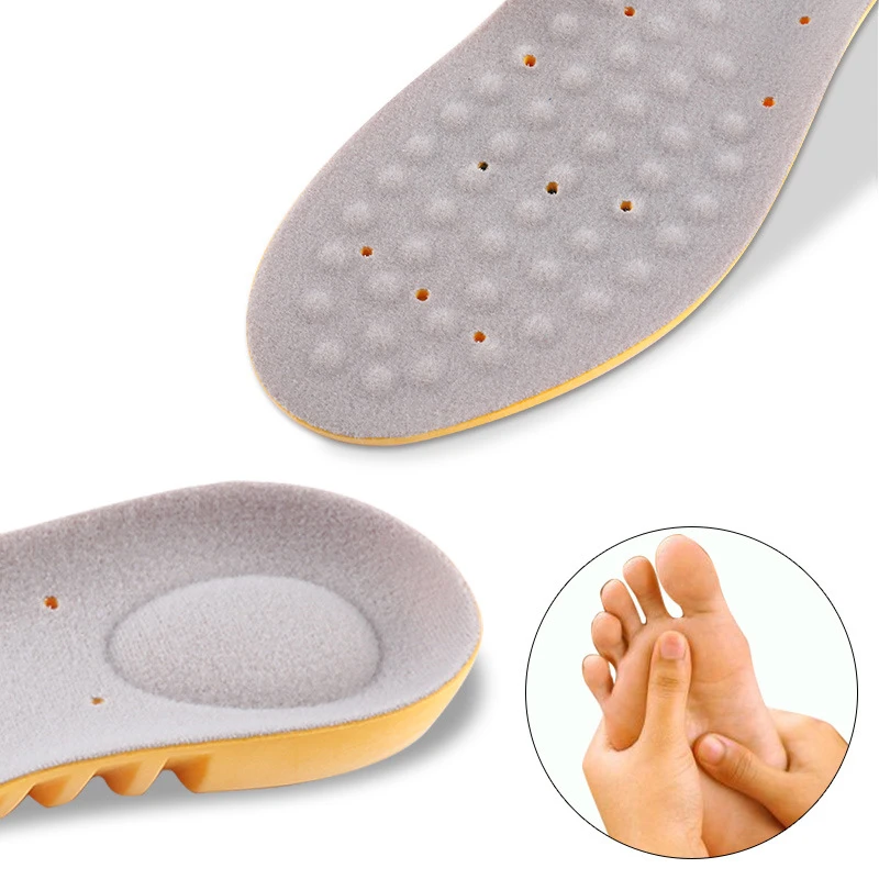 Men Shoes insole Arch Support Cushion Feet Care Insert Orthopedic Insole for Sneaker Foot Sole Pad Lightweight s041 | Обувь