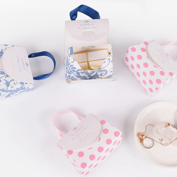 100 шт. бумажные подарочные пакеты с ручками для конфет | Дом и сад