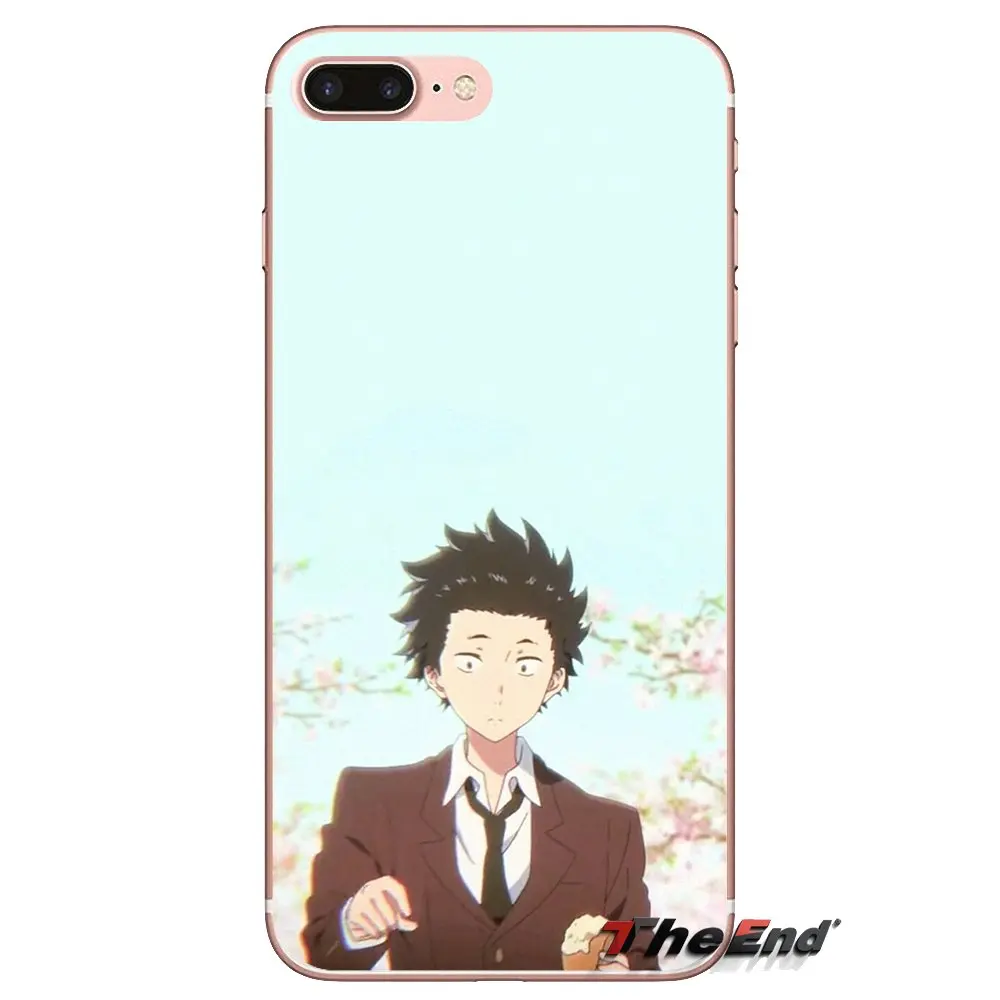 Мягкие прозрачные чехлы для iPod Touch Apple iPhone 4 4S 5 5S SE 5C 6 6S 7 8 X XR XS Plus MAX anime A Silent Voice |