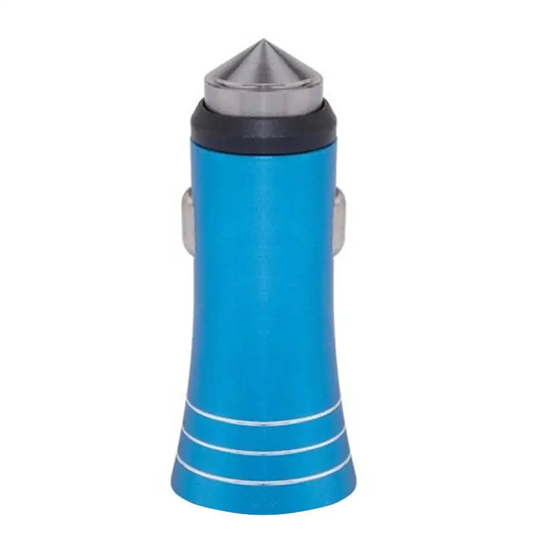 Высокоскоростное автомобильное зарядное устройство USB с защитным молотком 2100mA