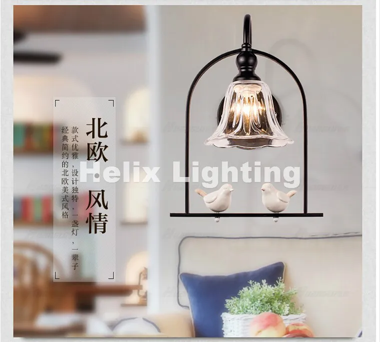 Новый скандинавский американский кантри стиль Ретро винтажный проходной птичий