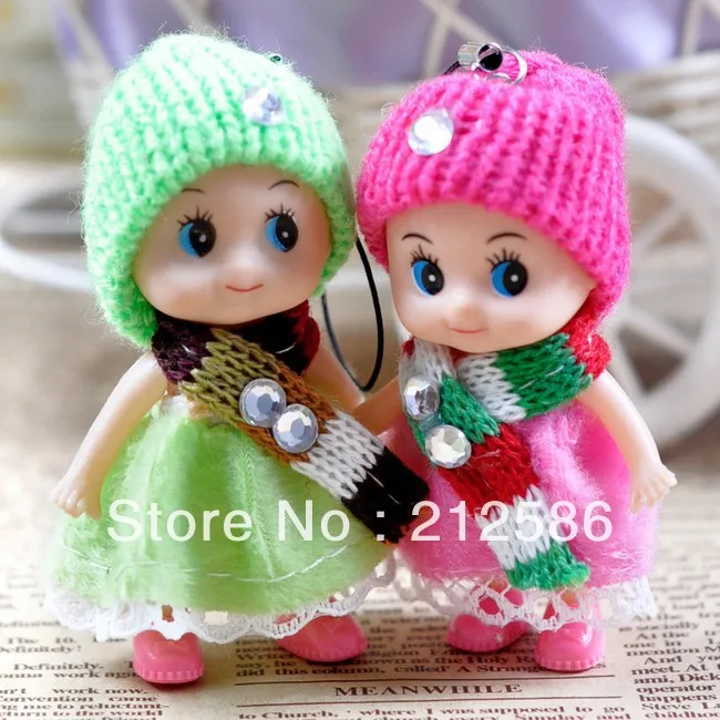 Бесплатная доставка супер милая детская кукла 8 см игрушка для детей