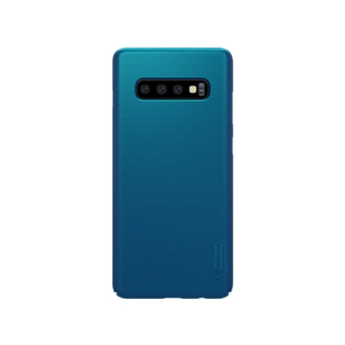 Peacock blue Nillkin для samsung Galaxy S10 5G Plus S10e чехол жесткий матовый PC защитный щит задняя крышка ж/подарок держатель телефона - Цвет: Peacock blue