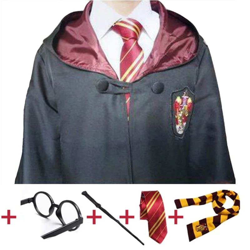 Халат для взрослых плащ-накидка Гриффиндор Слизерин Ravenclaw халат Хаффлпафф