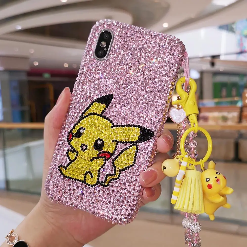 Роскошный чехол для iPhone XS max XR X shellieway милый с бриллиантами 8 8plus 7 7plus 6 6S 6splus +