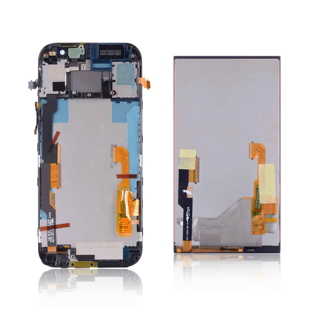 5 0 &quotоригинал для HTC ONE M8 сенсорный экран с рамкой дигитайзер сборка One LCD 831c 1/2 SIM |
